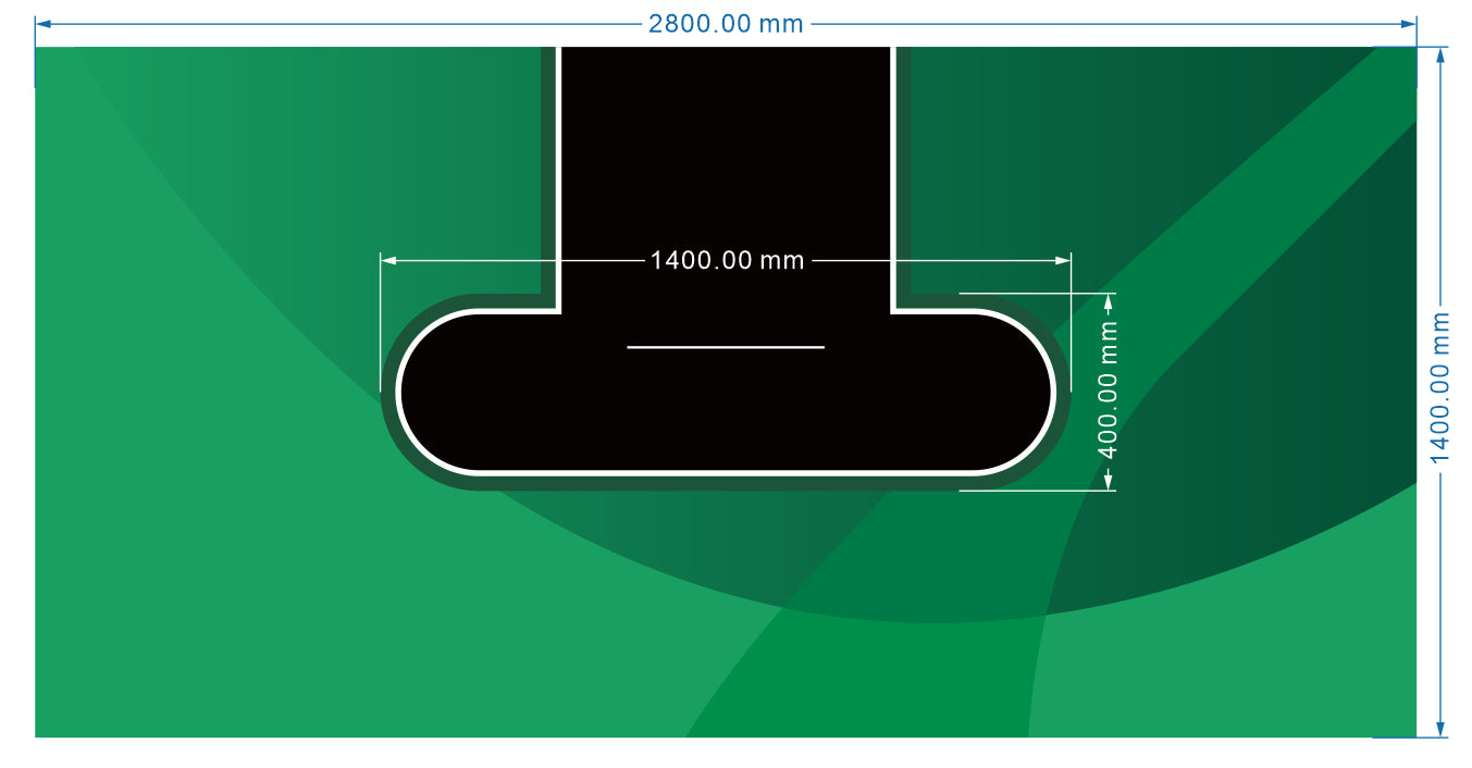Pokertuch - Die Welle